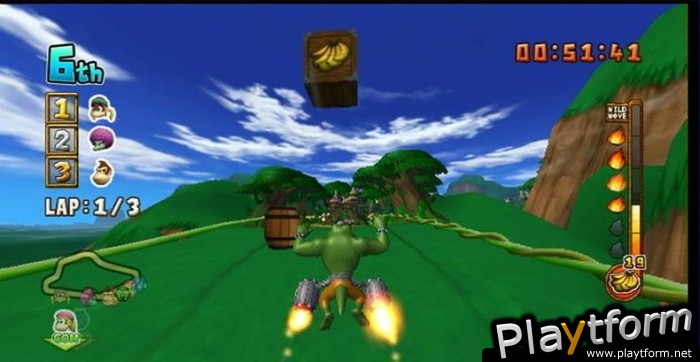 Donkey Kong Barrel Blast (Wii)