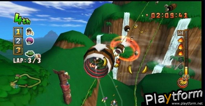 Donkey Kong Barrel Blast (Wii)