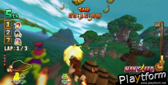 Donkey Kong Barrel Blast (Wii)