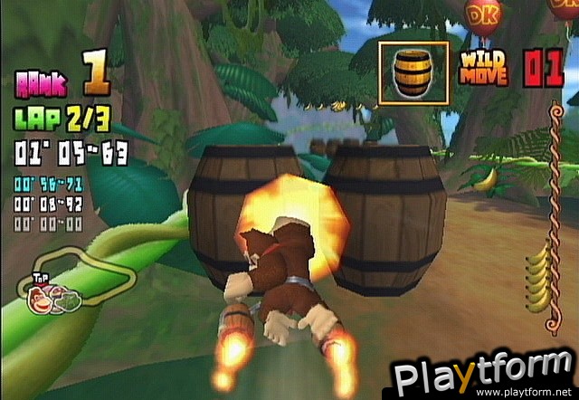 Donkey Kong Barrel Blast (Wii)