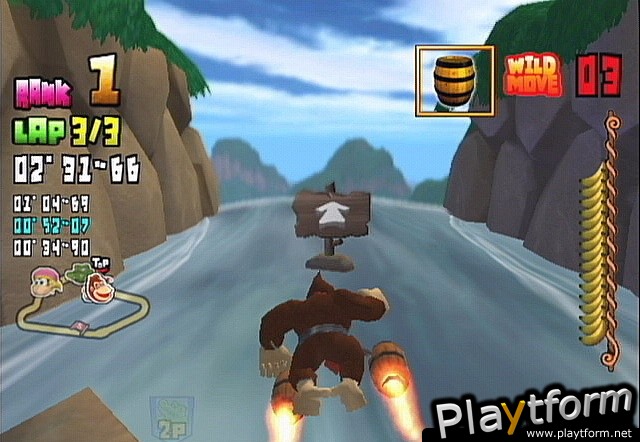 Donkey Kong Barrel Blast (Wii)