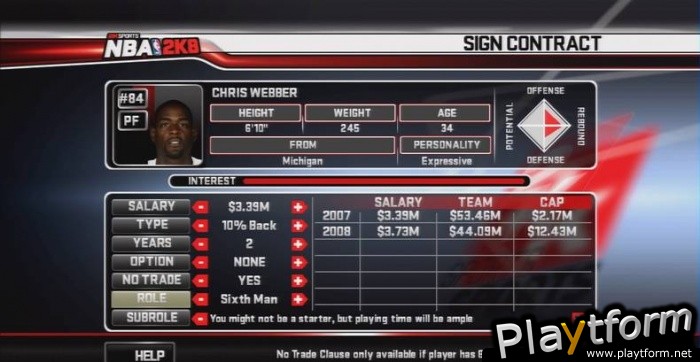 NBA 2K8 (PlayStation 3)