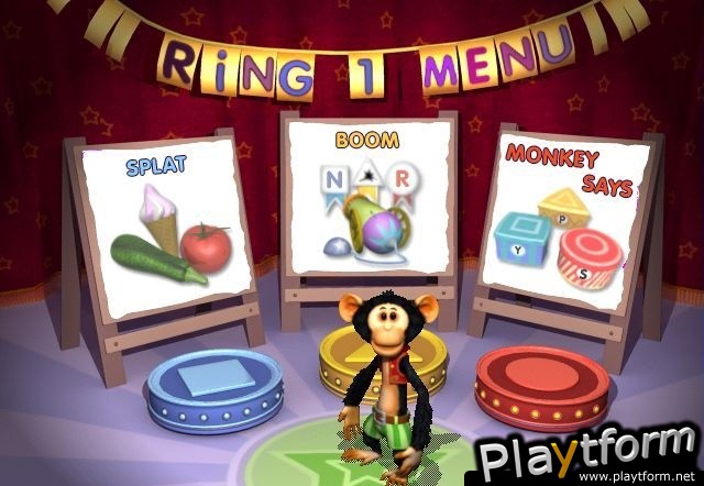 Konami Kids Playground: Alphabet Circus (PlayStation 2)
