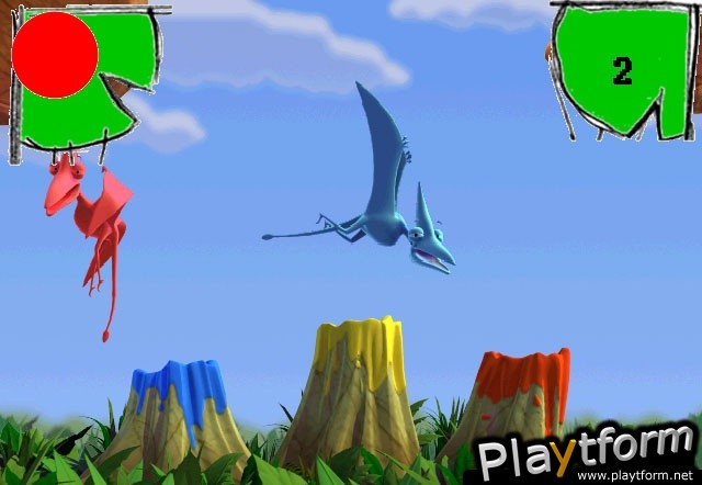 Konami Kids Playground: Dinosaurs - Shapes & Colors (PlayStation 2)