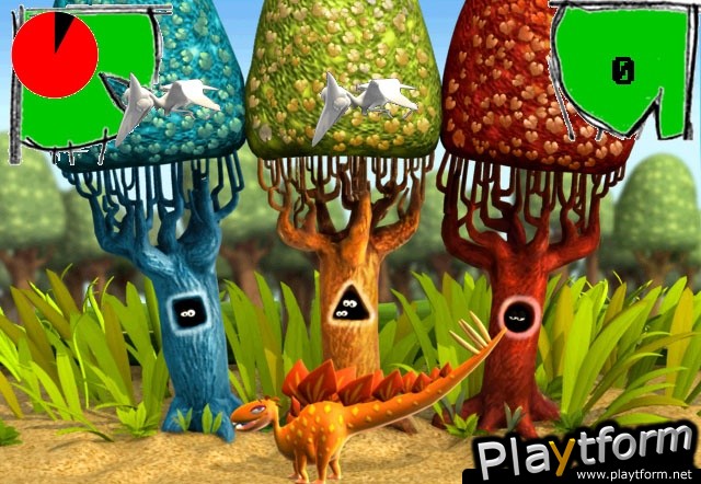 Konami Kids Playground: Dinosaurs - Shapes & Colors (PlayStation 2)