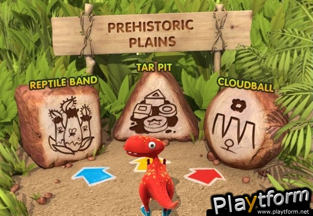 Konami Kids Playground: Dinosaurs - Shapes & Colors (PlayStation 2)