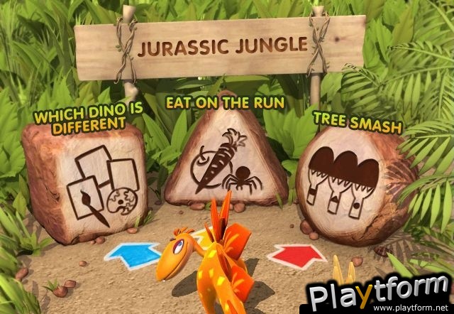 Konami Kids Playground: Dinosaurs - Shapes & Colors (PlayStation 2)