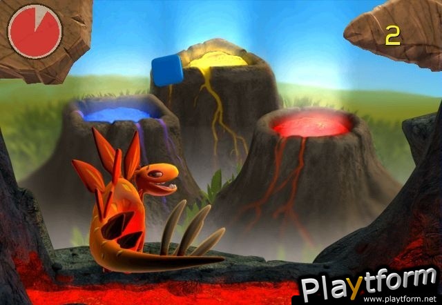 Konami Kids Playground: Dinosaurs - Shapes & Colors (PlayStation 2)