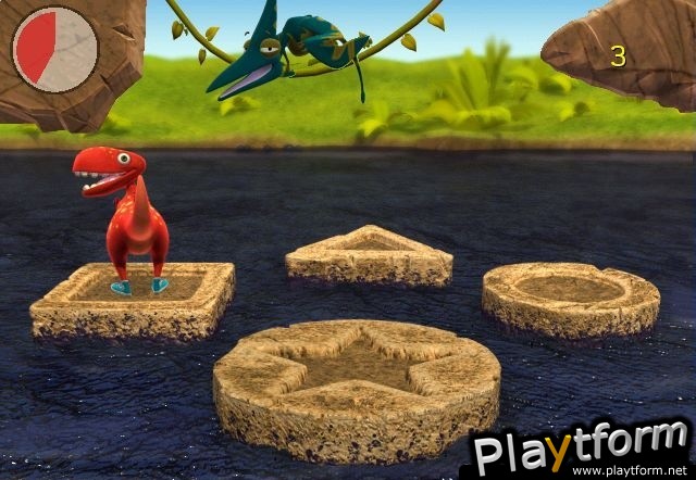 Konami Kids Playground: Dinosaurs - Shapes & Colors (PlayStation 2)