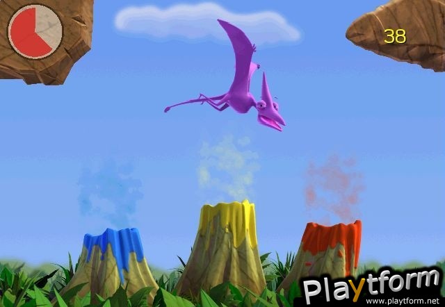 Konami Kids Playground: Dinosaurs - Shapes & Colors (PlayStation 2)