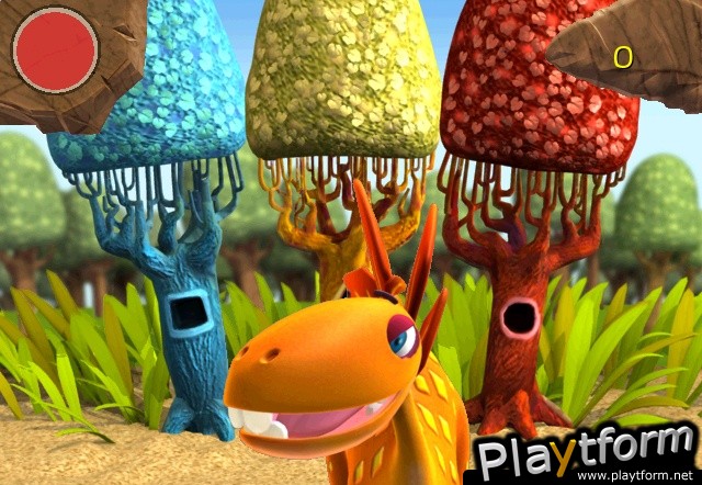 Konami Kids Playground: Dinosaurs - Shapes & Colors (PlayStation 2)