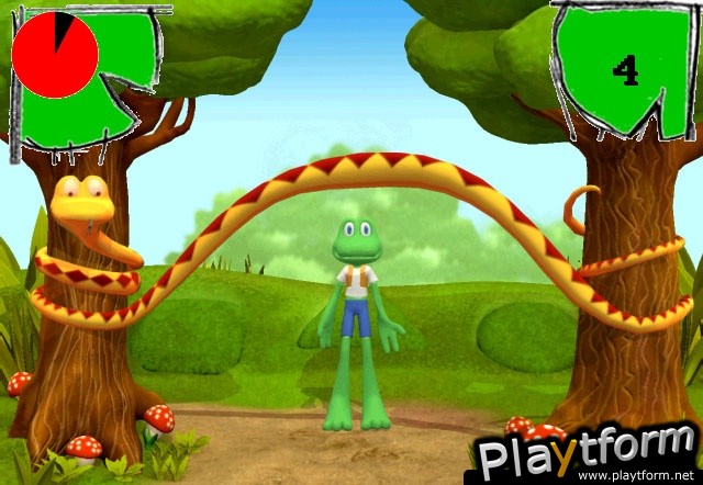 Konami Kids Playground: Frogger Hop, Skip & Jumpin' Fun (PlayStation 2)