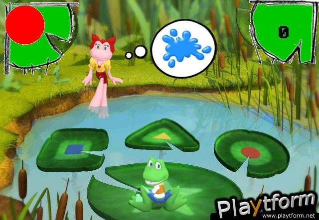 Konami Kids Playground: Frogger Hop, Skip & Jumpin' Fun (PlayStation 2)