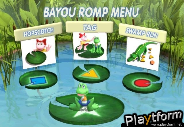Konami Kids Playground: Frogger Hop, Skip & Jumpin' Fun (PlayStation 2)