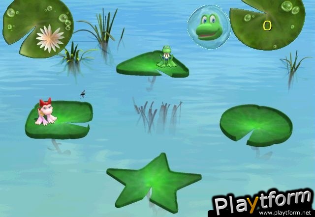 Konami Kids Playground: Frogger Hop, Skip & Jumpin' Fun (PlayStation 2)