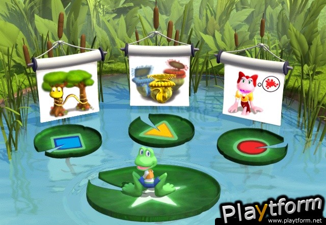 Konami Kids Playground: Frogger Hop, Skip & Jumpin' Fun (PlayStation 2)