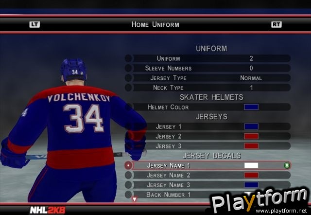 NHL 2K8 (PlayStation 3)