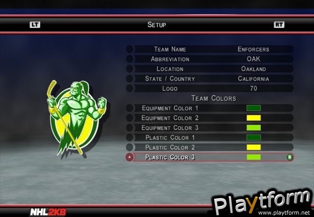 NHL 2K8 (PlayStation 3)