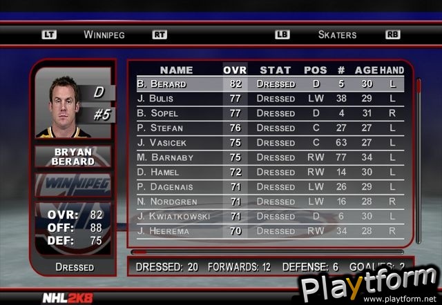 NHL 2K8 (PlayStation 3)