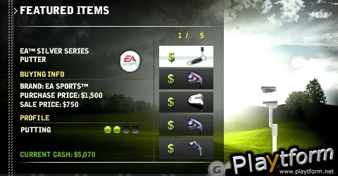 Tiger Woods PGA Tour 08 (PSP)