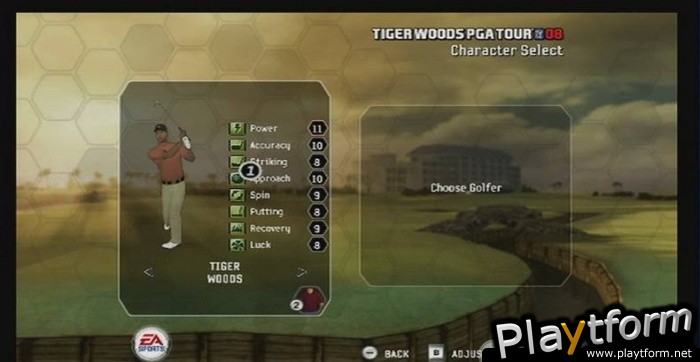 Tiger Woods PGA Tour 08 (Wii)