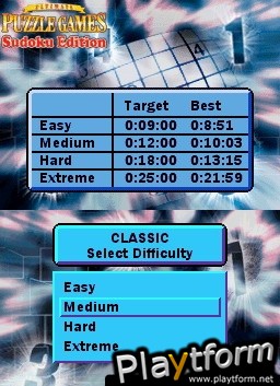 Ultimate Puzzle Games: Sudoku Edition (DS)