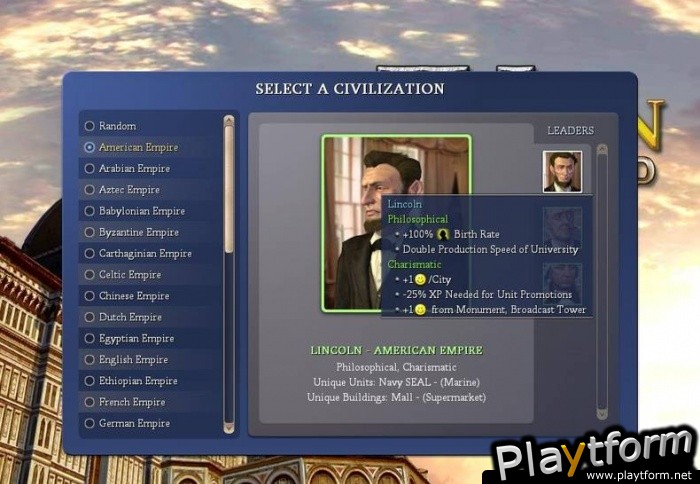 Civilization IV: Beyond the Sword (PC)