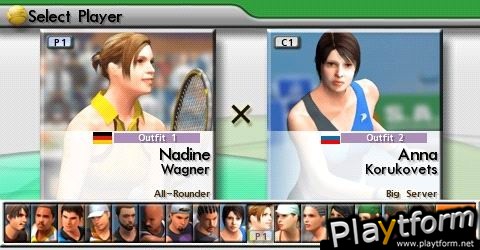 Smash Court Tennis 3 (PSP)