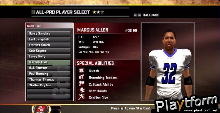 All-Pro Football 2K8 (PlayStation 3)