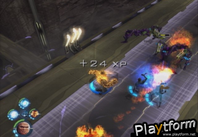 Fantastic Four: Rise of the Silver Surfer (PlayStation 2)