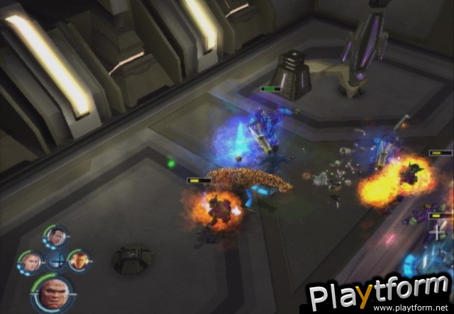 Fantastic Four: Rise of the Silver Surfer (PlayStation 2)