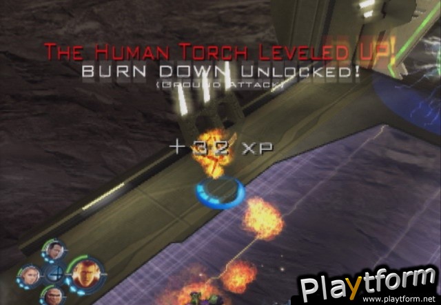 Fantastic Four: Rise of the Silver Surfer (PlayStation 2)