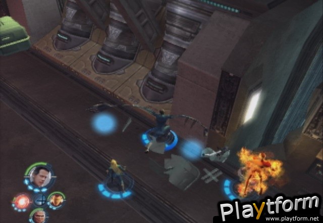Fantastic Four: Rise of the Silver Surfer (PlayStation 2)