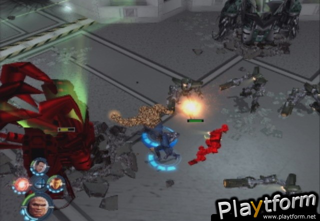 Fantastic Four: Rise of the Silver Surfer (PlayStation 2)