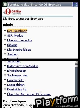 Nintendo DS Web Browser (DS)