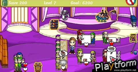 Diner Dash: Sizzle & Serve (PSP)