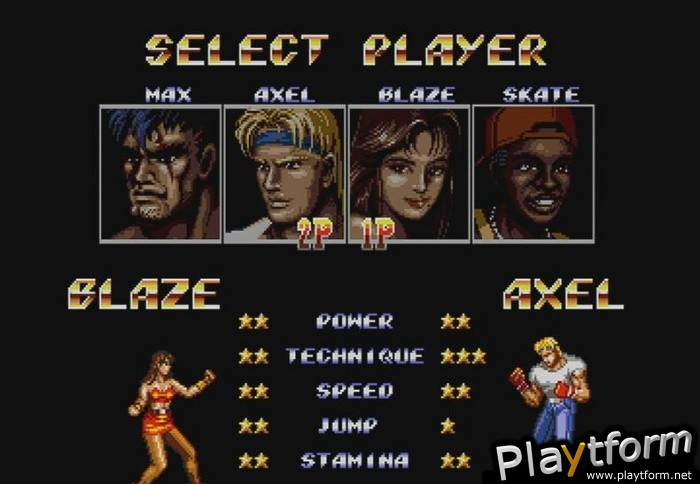 Streets of Rage 2 (Wii)