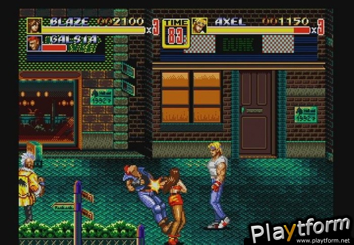 Streets of Rage 2 (Wii)