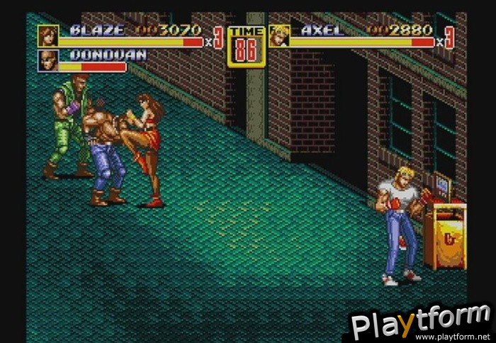 Streets of Rage 2 (Wii)