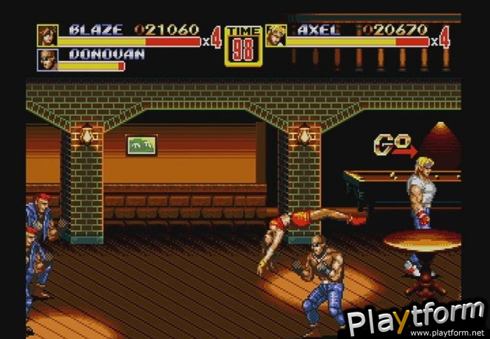 Streets of Rage 2 (Wii)