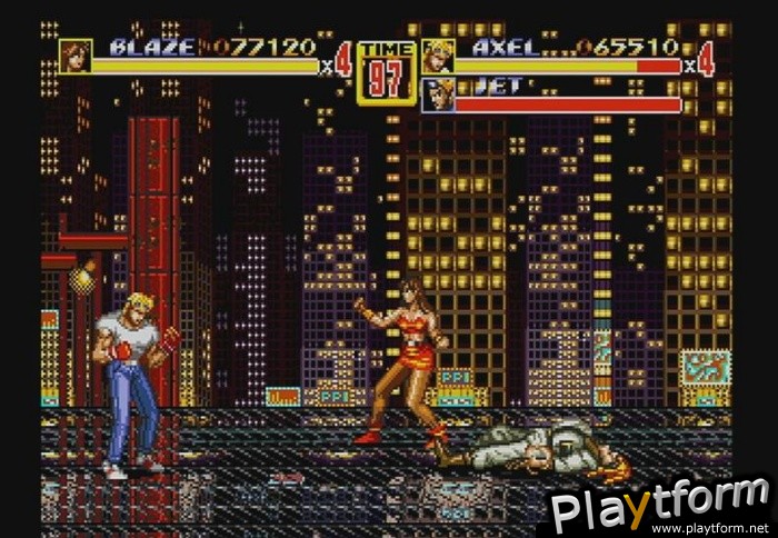 Streets of Rage 2 (Wii)