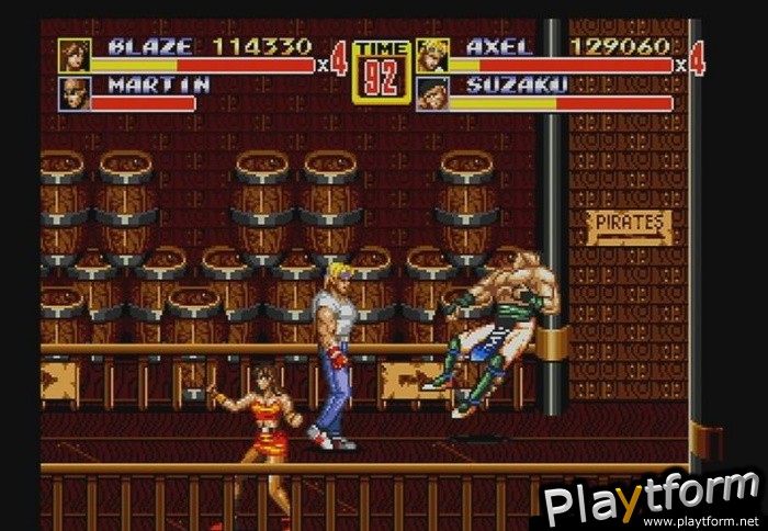 Streets of Rage 2 (Wii)