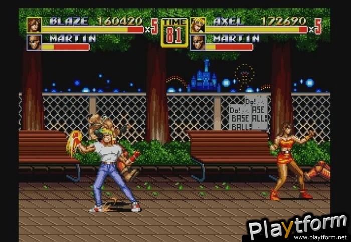 Streets of Rage 2 (Wii)