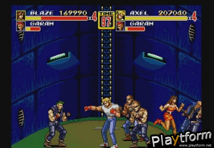 Streets of Rage 2 (Wii)