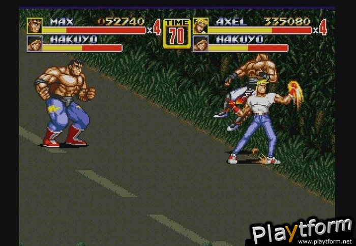 Streets of Rage 2 (Wii)