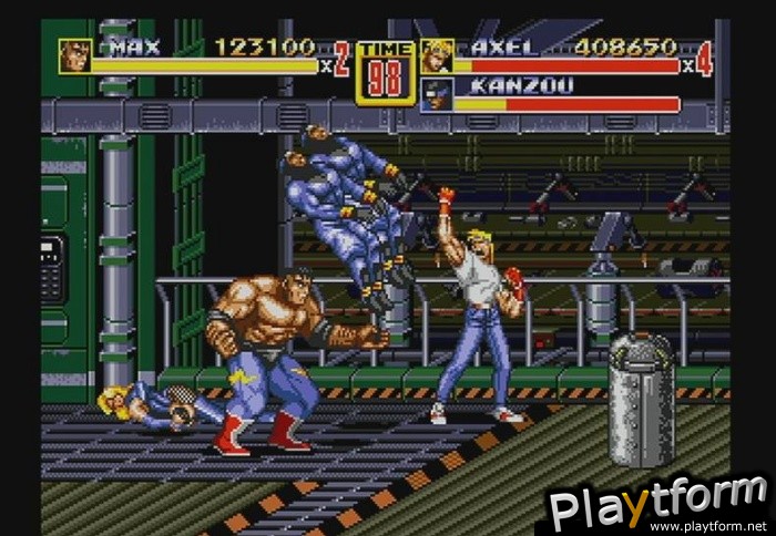 Streets of Rage 2 (Wii)