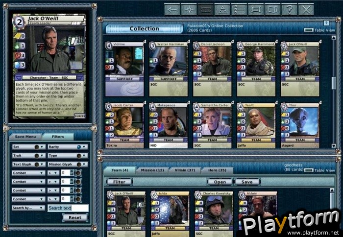 Stargate Online Trading Card Game (PC)
