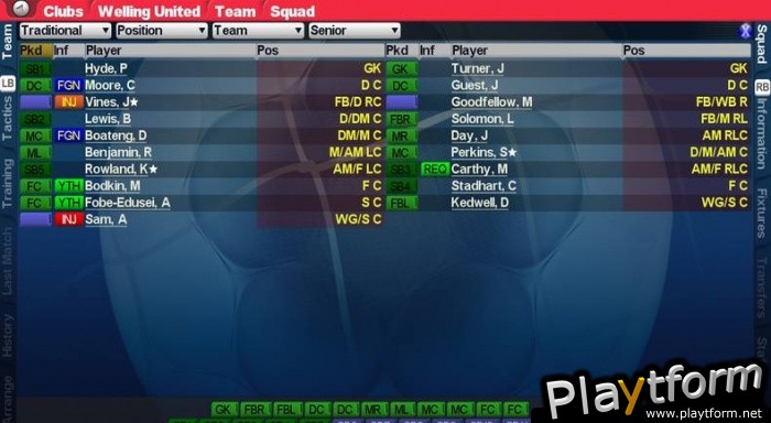 Championship Manager 2007 (Xbox 360)