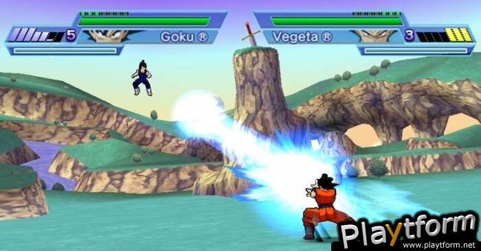 Dragon Ball Z: Shin Budokai - Another Road (PSP)