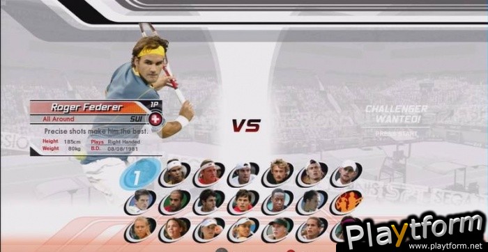 Virtua Tennis 3 (Xbox 360)
